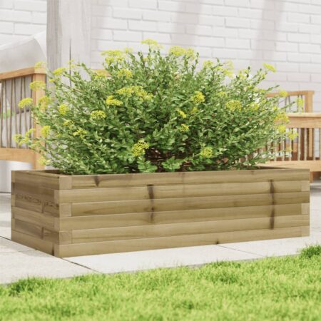 vidaXL plantekasse 90x40x23 cm imprægneret fyrretræ