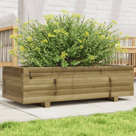 vidaXL plantekasse 90x40x26,5 cm imprægneret fyrretræ