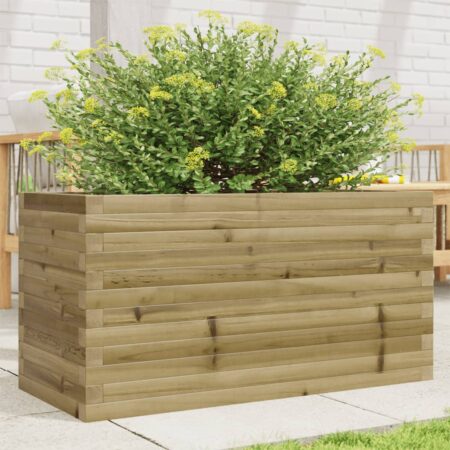 vidaXL plantekasse 90x40x46 cm imprægneret fyrretræ