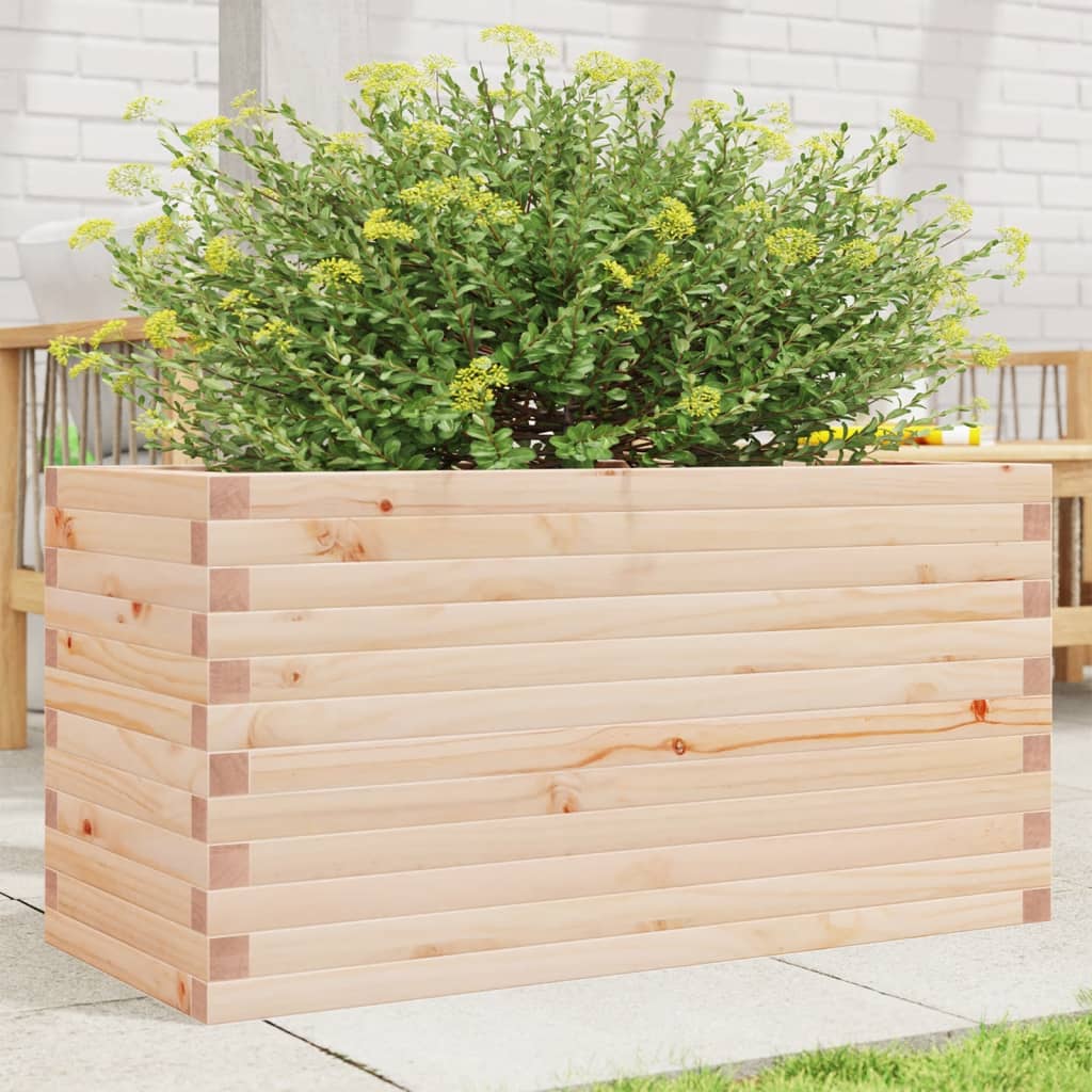 vidaXL plantekasse 90x40x46 cm massivt fyrretræ vidaXL plantekasse 90x40x46 cm massivt fyrretræ