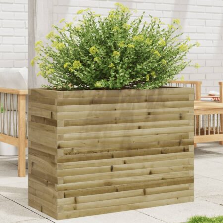 vidaXL plantekasse 90x40x68,5 cm imprægneret fyrretræ