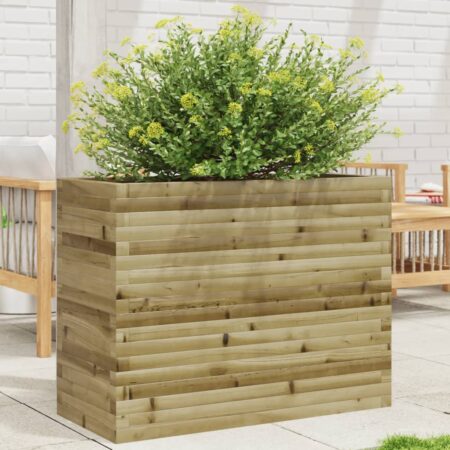 vidaXL plantekasse 90x40x68,5 cm imprægneret fyrretræ