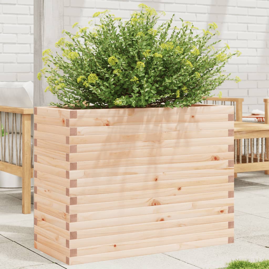 vidaXL plantekasse 90x40x68,5 cm massivt fyrretræ vidaXL plantekasse 90x40x68,5 cm massivt fyrretræ