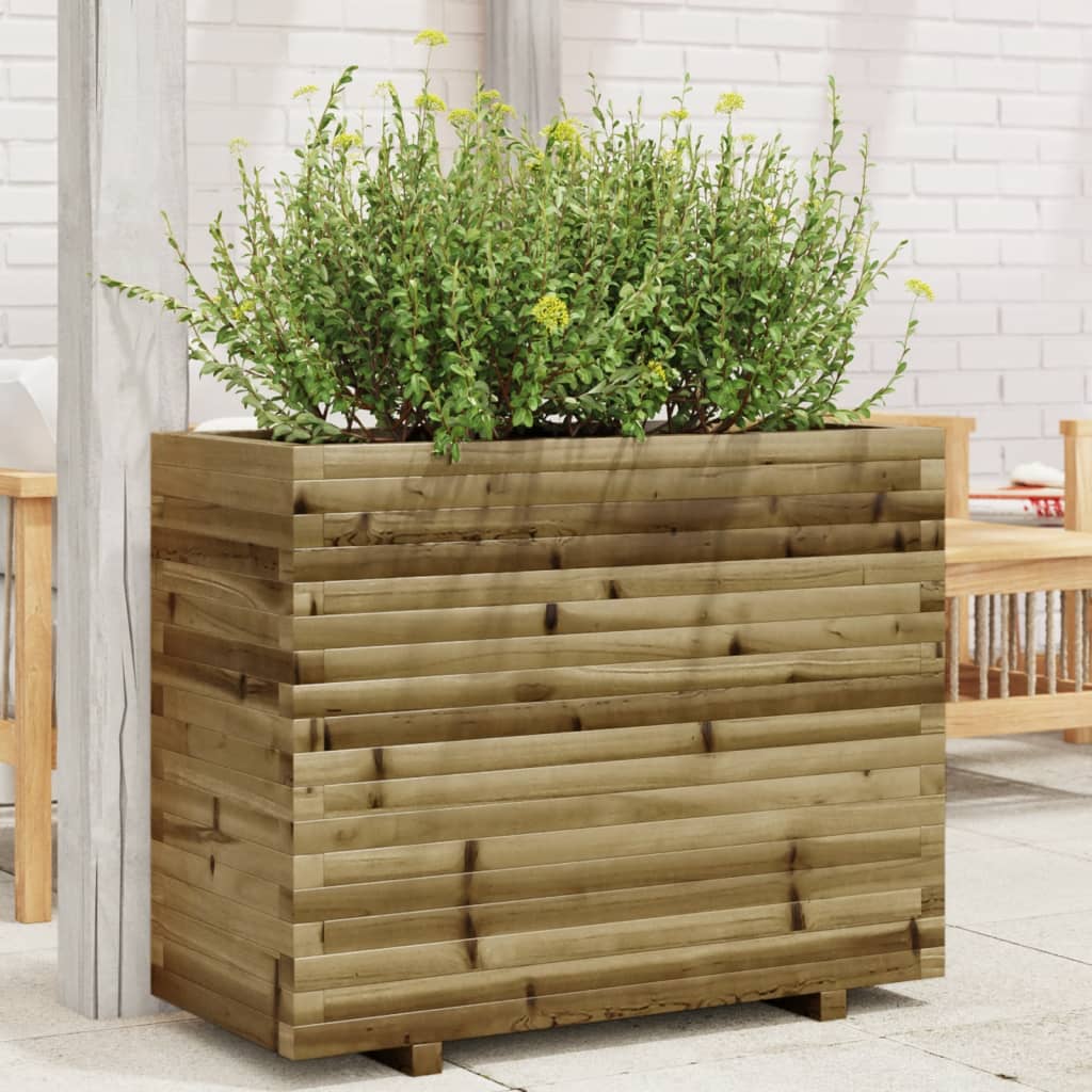 vidaXL plantekasse 90x40x72 cm imprægneret fyrretræ vidaXL plantekasse 90x40x72 cm imprægneret fyrretræ