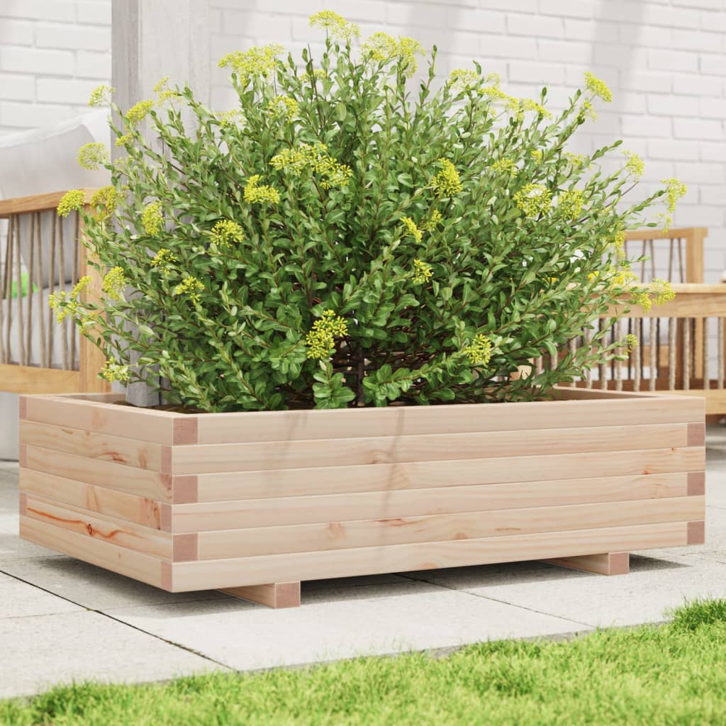 vidaXL plantekasse 90x60x26,5 cm massivt fyrretræ vidaXL plantekasse 90x60x26,5 cm massivt fyrretræ