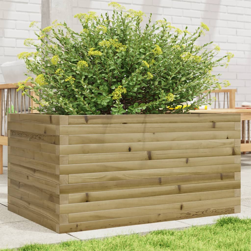 vidaXL plantekasse 90x60x46 cm imprægneret fyrretræ vidaXL plantekasse 90x60x46 cm imprægneret fyrretræ