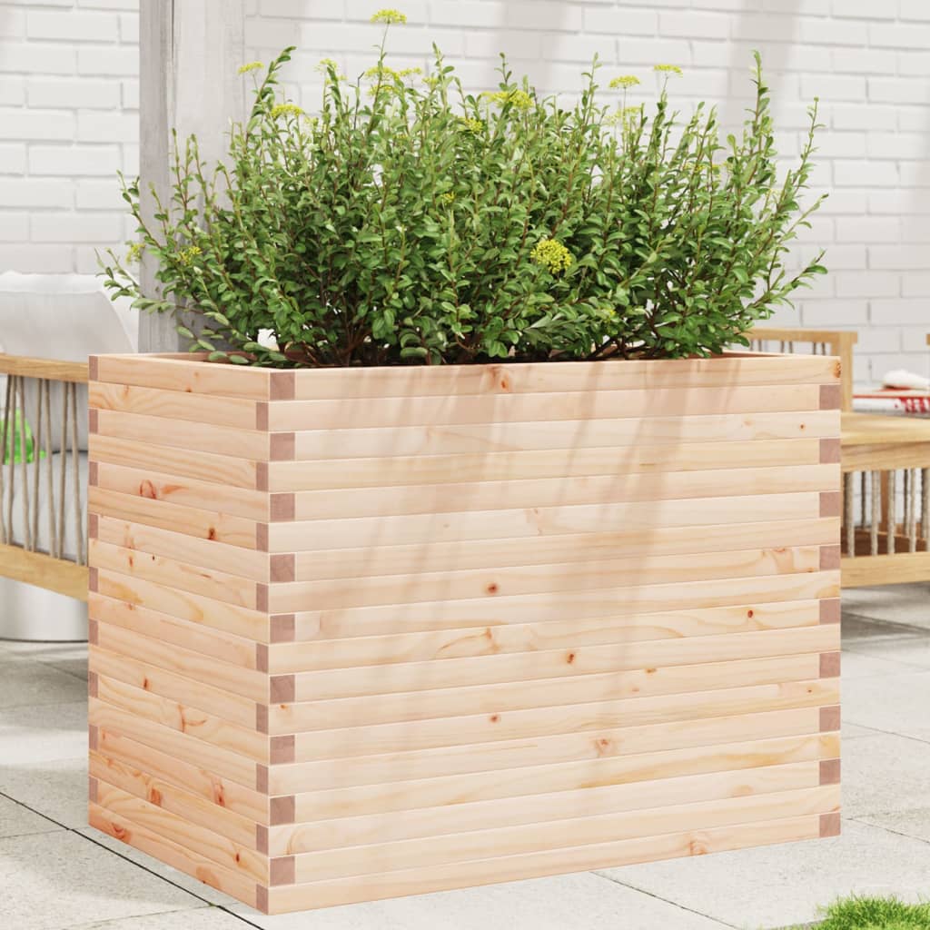 vidaXL plantekasse 90x60x68,5 cm massivt fyrretræ vidaXL plantekasse 90x60x68,5 cm massivt fyrretræ