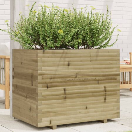 vidaXL plantekasse 90x60x72,5 cm imprægneret fyrretræ
