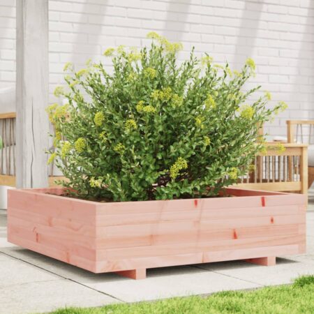 vidaXL plantekasse 90x90x26,5 cm massivt douglasgran