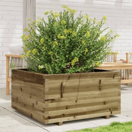 vidaXL plantekasse 90x90x49,5 cm imprægneret fyrretræ