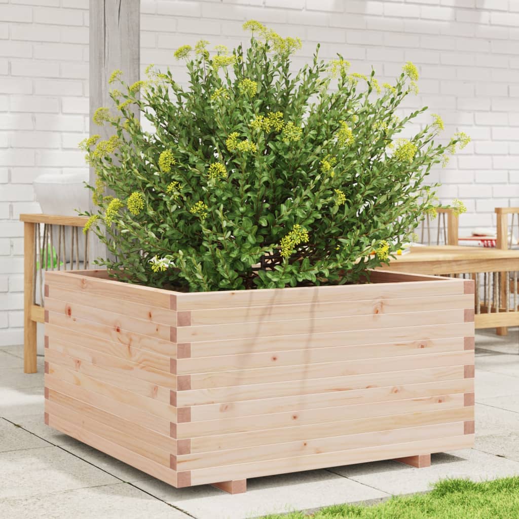 vidaXL plantekasse 90x90x49,5 cm massivt fyrretræ vidaXL plantekasse 90x90x49,5 cm massivt fyrretræ