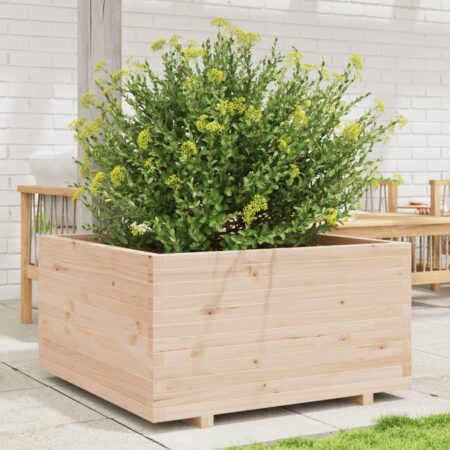 vidaXL plantekasse 90x90x49,5 cm massivt fyrretræ