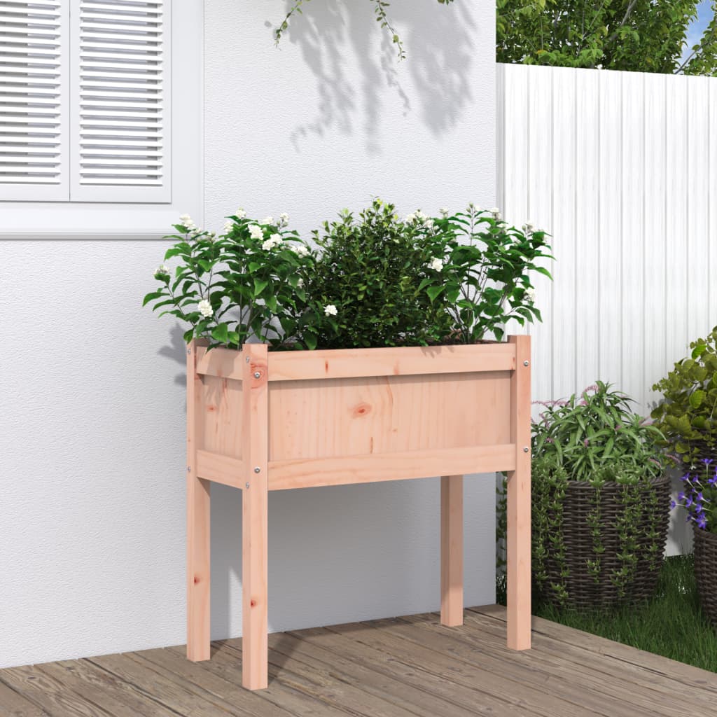 vidaXL plantekasse med ben 70x31x70 cm massivt douglasgran vidaXL plantekasse med ben 70x31x70 cm massivt douglasgran