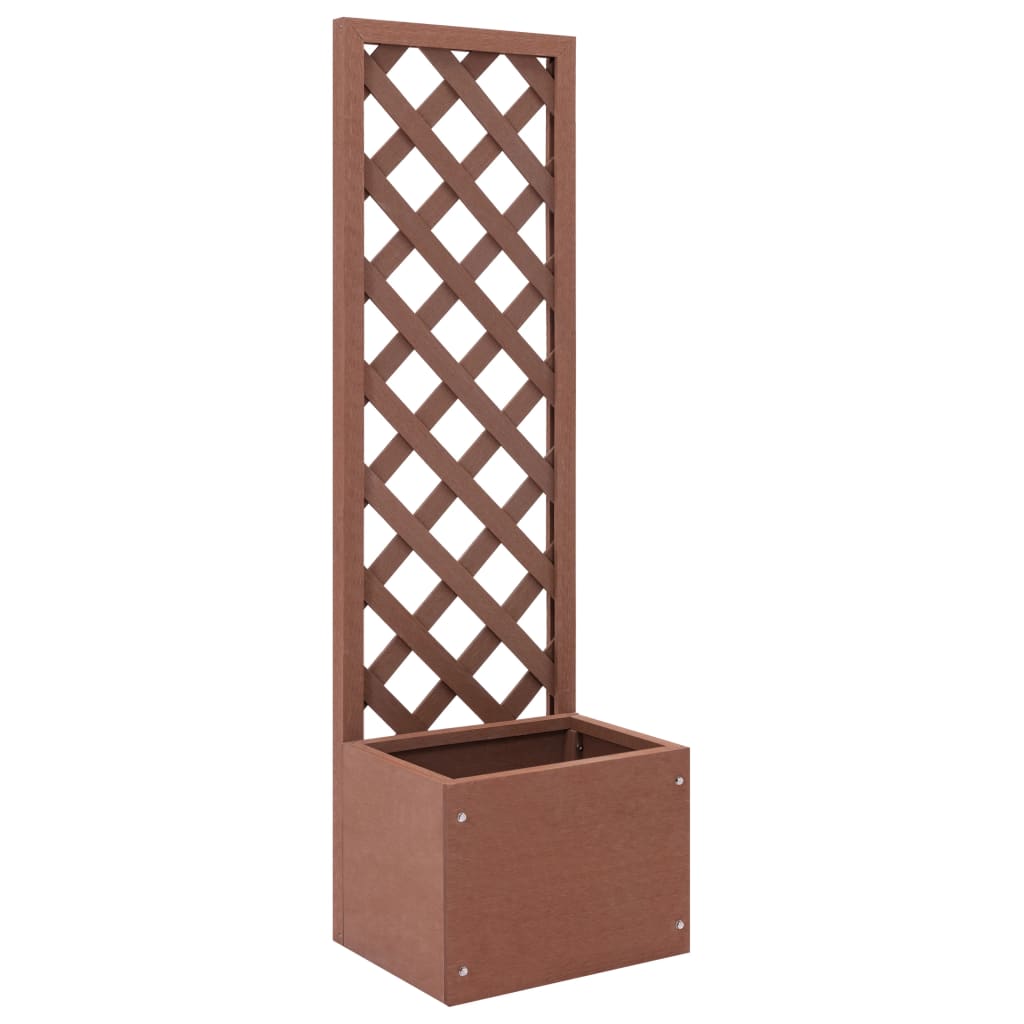 vidaXL plantekasse med espalier 40x30x135 cm WPC vidaXL plantekasse med espalier 40x30x135 cm WPC