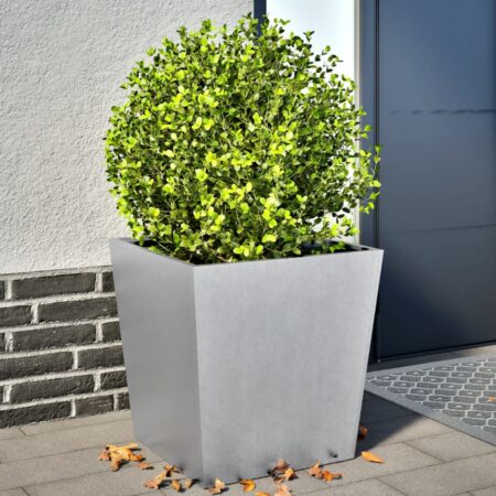 vidaXL plantekasser 2 stk. 50x50x50 cm galvaniseret stål