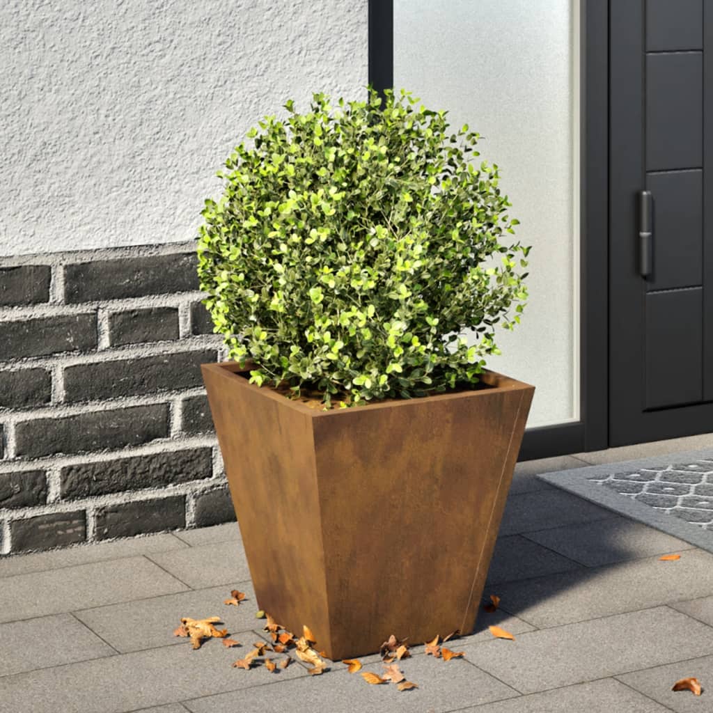 vidaXL plantekrukke 30x30x30 cm cortenstål vidaXL plantekrukke 30x30x30 cm cortenstål