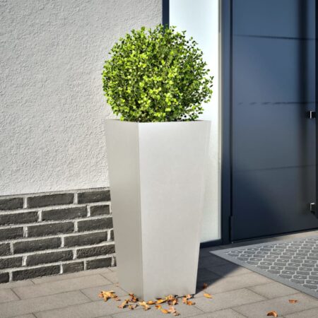 vidaXL plantekrukke 35x35x75 cm rustfrit stål