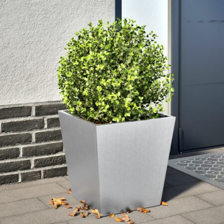 vidaXL plantekrukke 40x40x40 cm galvaniseret stål