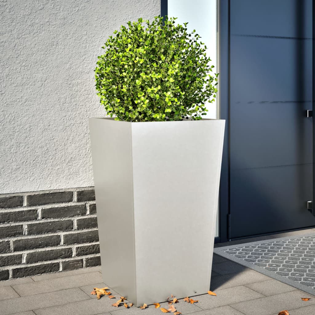 vidaXL plantekrukke 45x45x75 cm rustfrit stål vidaXL plantekrukke 45x45x75 cm rustfrit stål