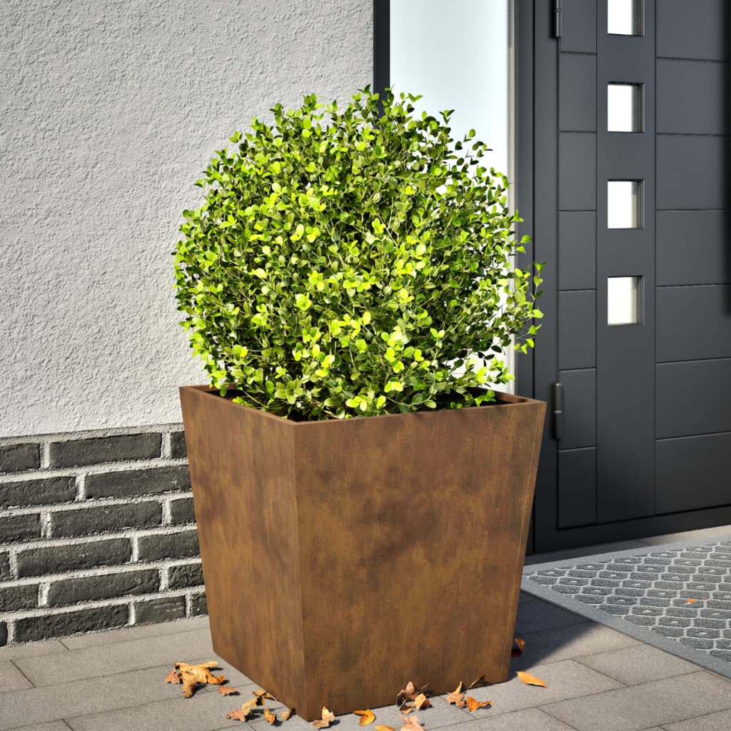 vidaXL plantekrukke 50x50x50 cm cortenstål vidaXL plantekrukke 50x50x50 cm cortenstål