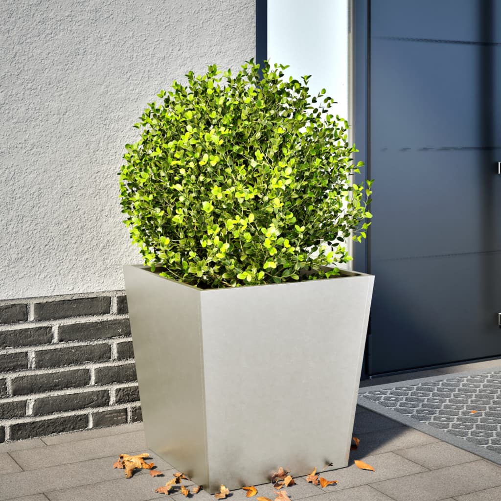 vidaXL plantekrukke 50x50x50 cm rustfrit stål vidaXL plantekrukke 50x50x50 cm rustfrit stål