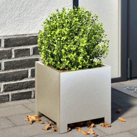 vidaXL plantekrukker 2 stk. 30x30x30 cm rustfrit stål