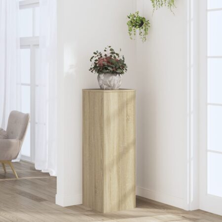 vidaXL plantestativ 33x33x100 cm konstrueret træ sonoma-eg