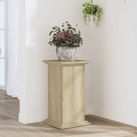 vidaXL plantestativ 33x33x60 cm konstrueret træ sonoma-eg