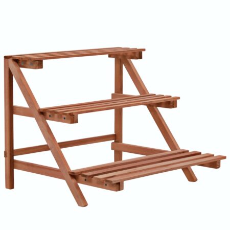 vidaXL plantestativ i 3 niveauer cedertræ 48 x 45 x 40 cm