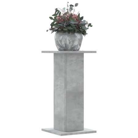 vidaXL plantestativer 2 stk. 30x30x60 cm konstrueret træ betongrå