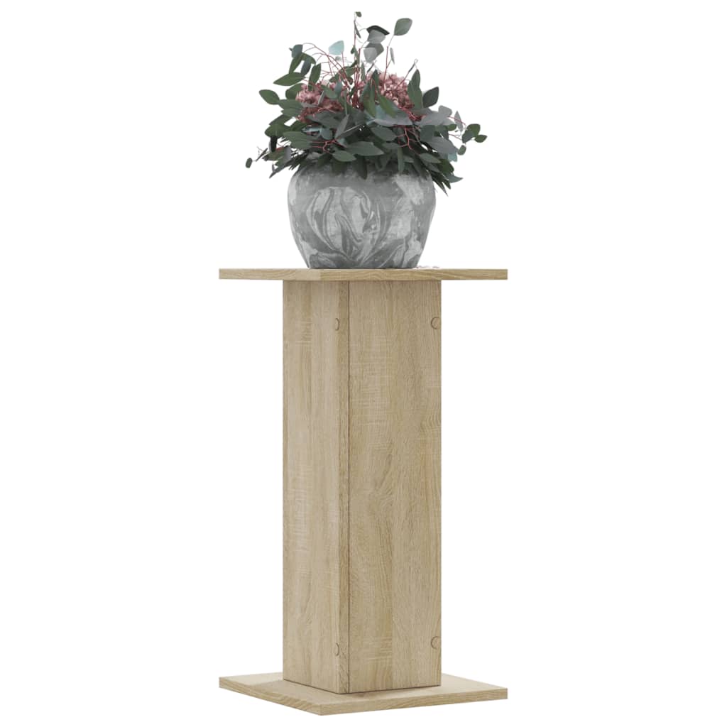 vidaXL plantestativer 2 stk. 30x30x60 cm konstrueret træ sonoma-eg vidaXL plantestativer 2 stk. 30x30x60 cm konstrueret træ sonoma-eg