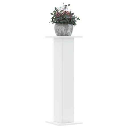vidaXL plantestativer 2 stk. 30x30x95 cm konstrueret træ hvid