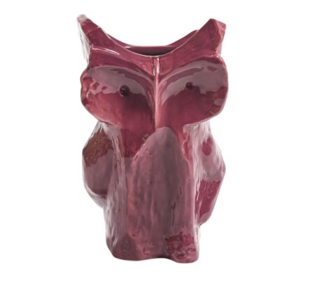 x Marni ugle vase, L - Aubergine after midnight